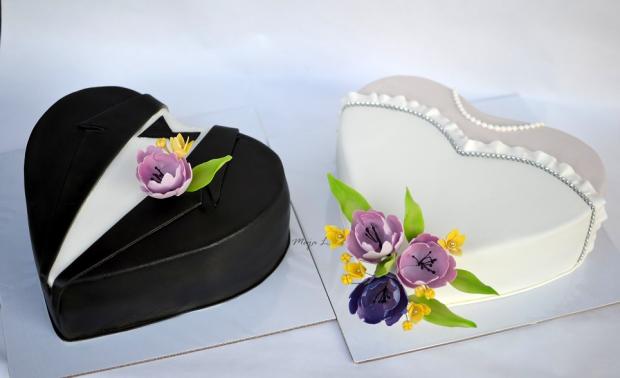 pre ženícha a nevestu, torta, Svadobné torty pre ženícha a nevestu, torta, Svadobné torty, mayaL30, 1