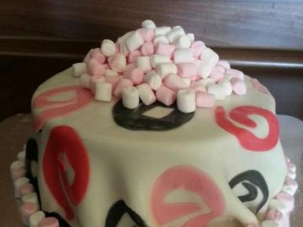Torta s marshmallow, Recepty na torty, Mirka MB