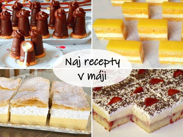 10 najlepších receptov na koláče  - máj 2023, Recepty - výbery, Kamila