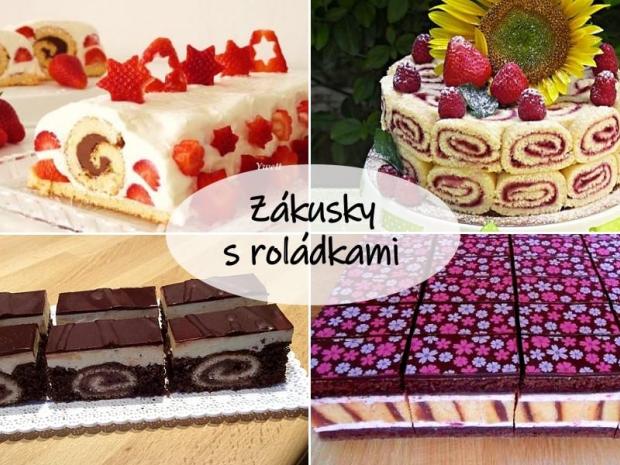 10 receptov na originálne zákusky s roládkami, ovocné aj čokoládové, Recepty - výbery, Tortyodmamy.sk