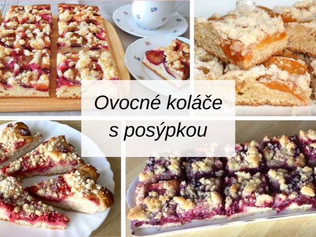 Recepty na najlepšie ovocné koláče s posýpkou, Recepty - výbery, Tortyodmamy.sk