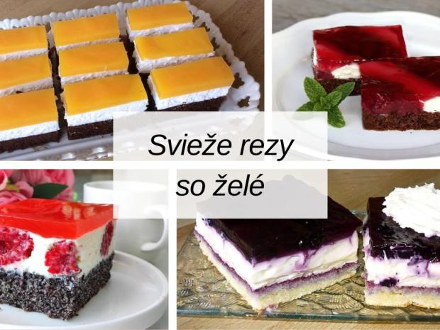 Recepty na svieže letné zákusky so želé, Recepty - výbery, Tortyodmamy.sk