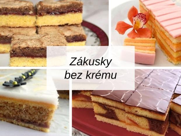 10 receptov na výborné zákusky bez krému, Recepty - výbery, Tortyodmamy.sk