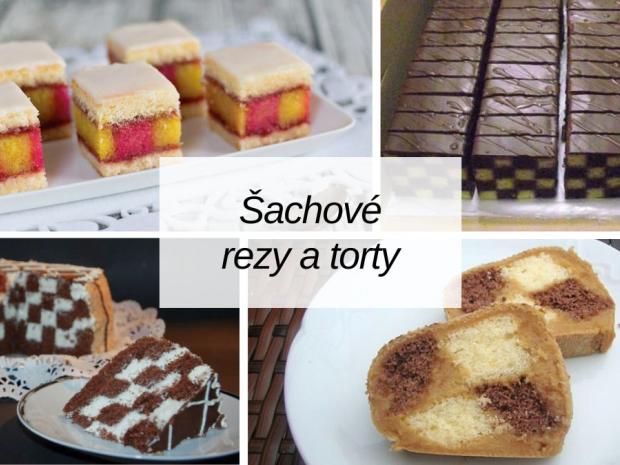 Šachovnicové rezy a torty: Recepty na efektné dezerty s originálnym vzorom, Recepty, Tortyodmamy.sk