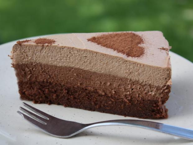 Extra čokoládová trojfarebná torta, Recepty na torty, Kamila