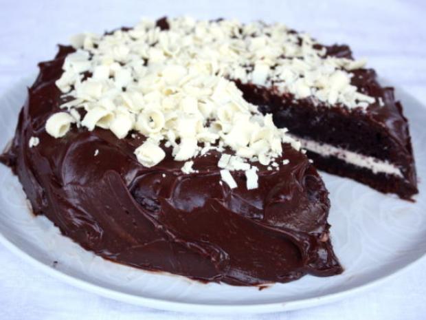 Čokoládová torta, Recepty na torty, Kamila