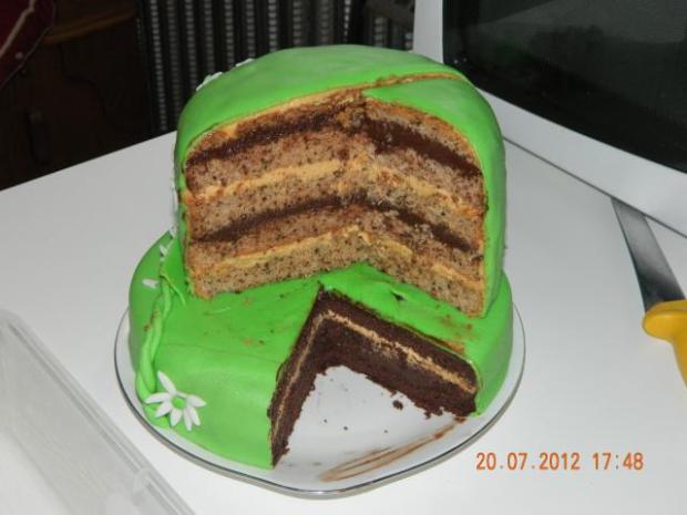 Čokoládovo-orechová torta , Recepty na torty, bubu8