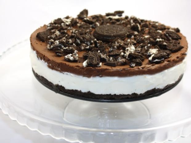Oreo torta s tvarohom, Recepty na nepečené zákusky, Kamila
