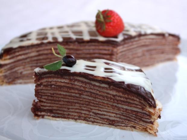 Palacinková torta, Recepty na torty, Kamila