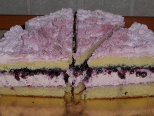 Jogurtovo-čučoriedková torta, Recepty na torty, livec
