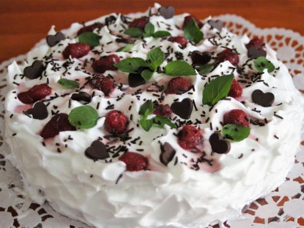 Jahodovo-tvarohová torta, Recepty na torty, melisa