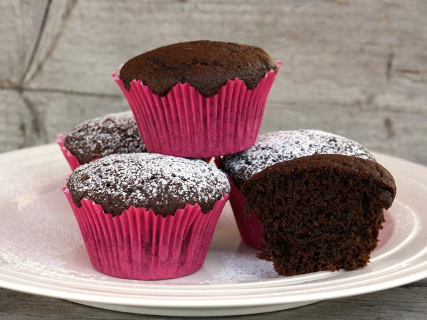 Čokoládové muffiny s cviklou, Recepty na muffiny, Kamila