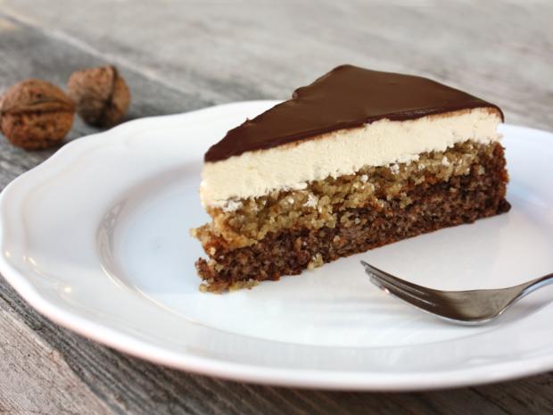Orechová torta, Recepty na torty, Kamila
