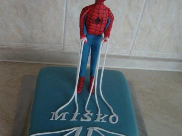 Spiderman - figúrka , návod, Figúrky, Meggie