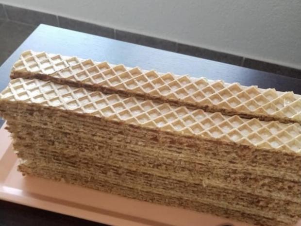 Plnené orechové oblátky, Recepty na nepečené zákusky, Katmika