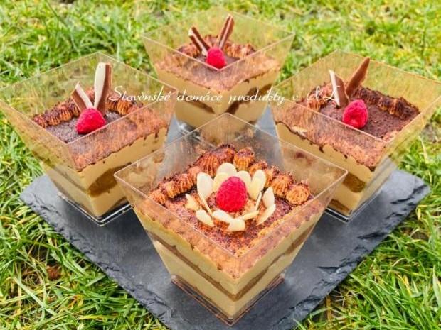 Tiramisu v pohári, Recepty na nepečené zákusky, Sandra Hvilová