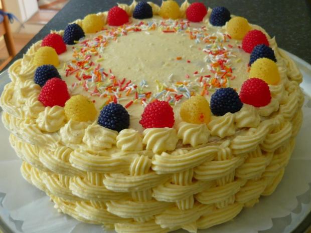 Ananásová torta, Recepty na torty, Valika475