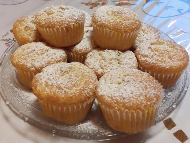 Citrónové muffins, Recepty na muffiny, Katmika