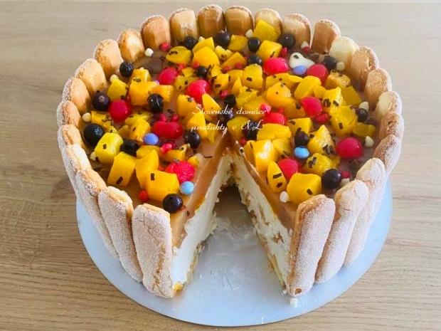 Ovocná torta, Recepty na nepečené zákusky, Sandra Hvilová