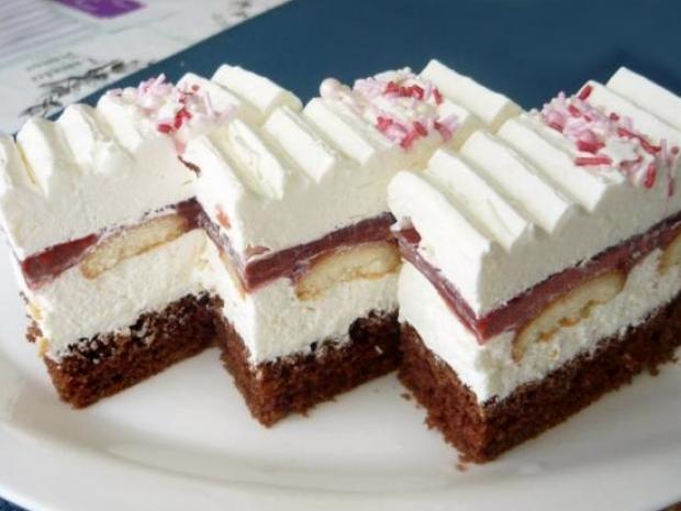 Jahodové rezy s mascarpone, Recepty na zákusky, Valika475