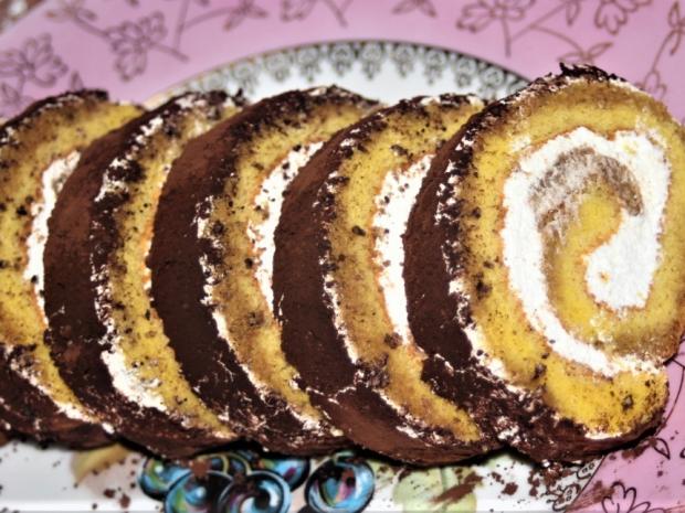"Tiramisu" roláda , Recepty na zákusky, melisa