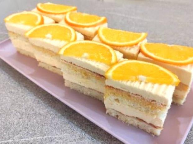 Pomarančové rezy, Recepty na zákusky, katarinalucanova