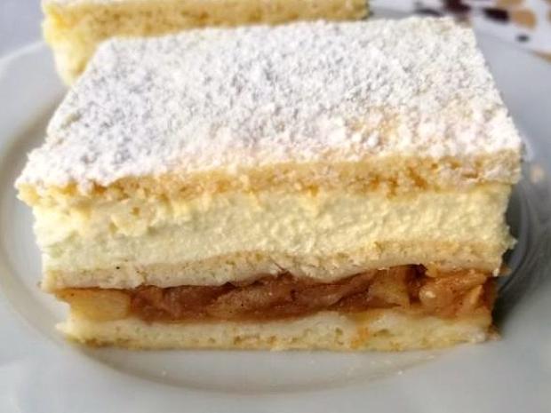 Sviatočné jablkové rezy, Recepty na koláče, aramana