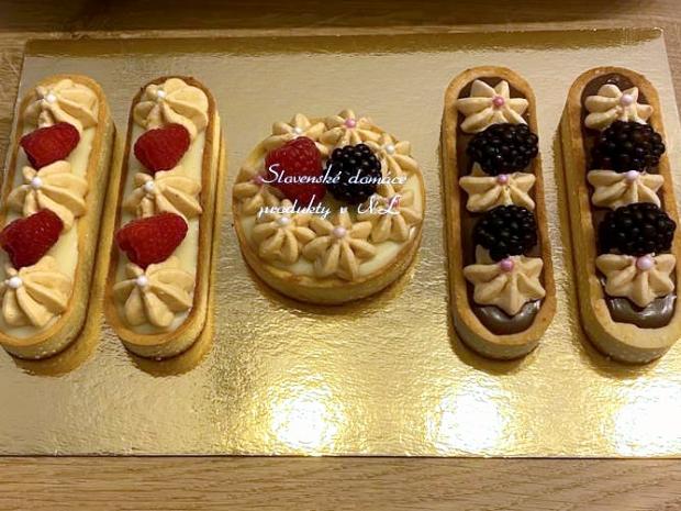 Tartaletky s karamelom a čokoládovou ganache, Recepty na zákusky, Sandra Hvilová