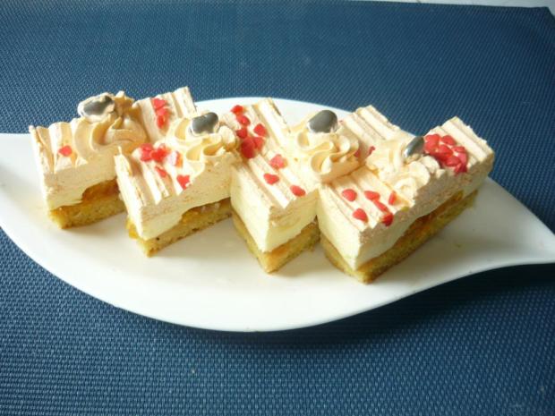 Mandarínkovo-pomarančové rezy, Recepty na zákusky, Valika475