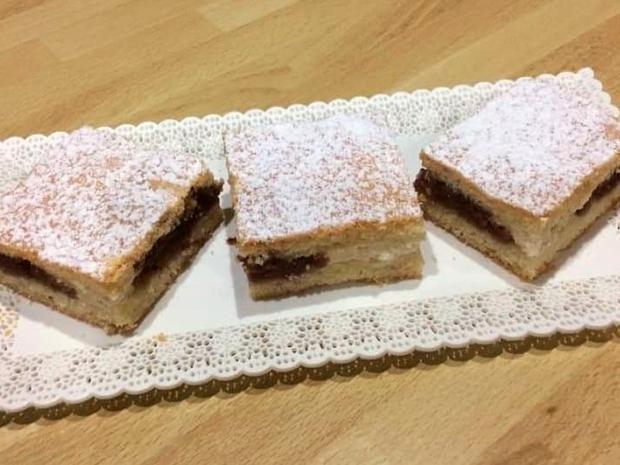 Jablkovo tvarohový koláč, Recepty na koláče, Martuška 123