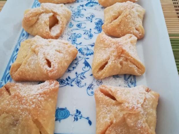 Jablká v župane, Recepty na drobné pečivo, recepty od Terezky