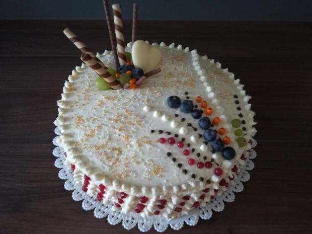 Mascarpone-tvarohová torta, Recepty na torty, recepty od Terezky