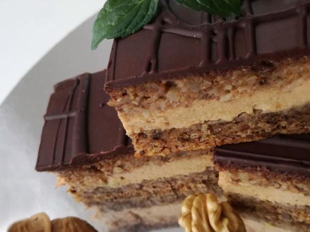 Orechovo-orechový zákusok, Recepty na zákusky, toriya