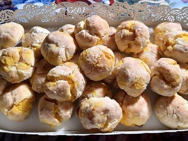 Citrónové crinkles, Recepty na drobné pečivo, jarka46