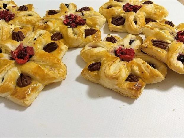 Sladké lístkové pečivo s tvarohom, Recepty na koláče, sedita321321