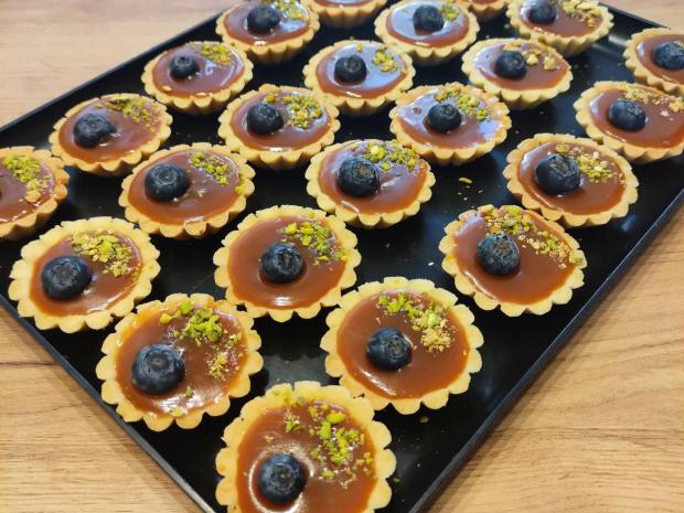 Tartaletky slaný karamel, Recepty na zákusky, katarinalucanova
