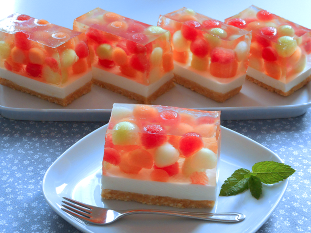 Letná melónová torta , Recepty na torty, LiViera