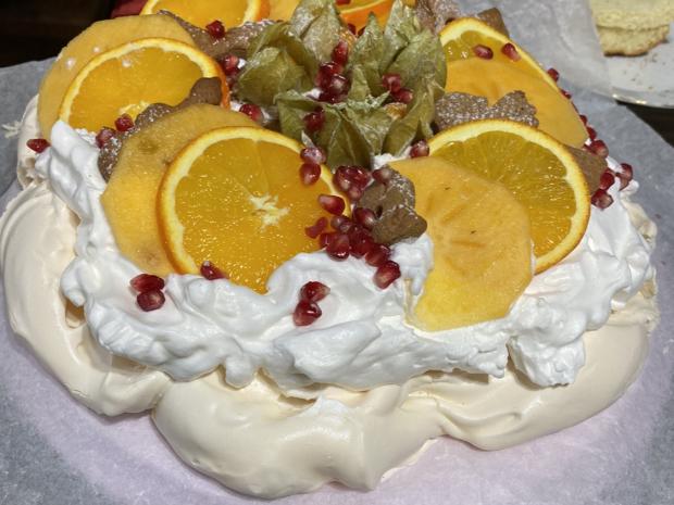 Vianočná Pavlovovej torta, Recepty na torty, Baking With Love - Silvia Hančinová