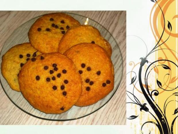 Čokoládovo-banánové cookies, Recepty na drobné pečivo, Mariolka
