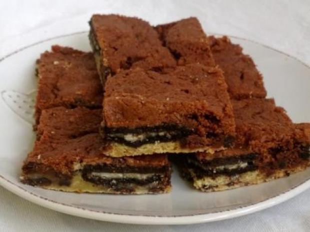 Oreo brownies, Recepty na koláče, Mariolka