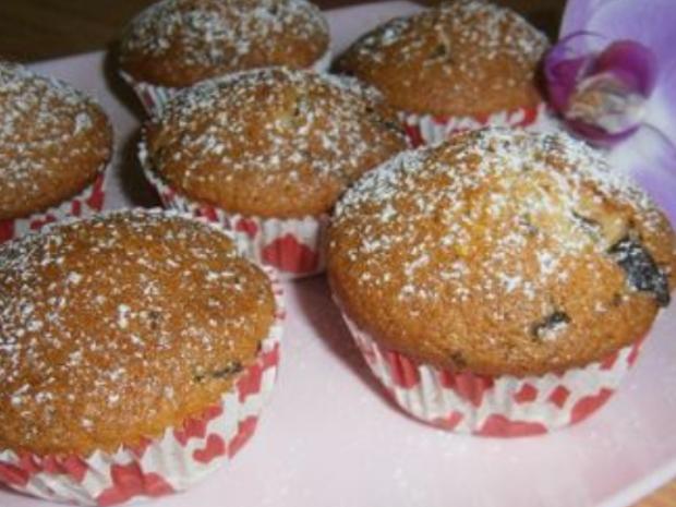 Muffiny s čokoládou , Recepty na muffiny, Vlasta Dorisa