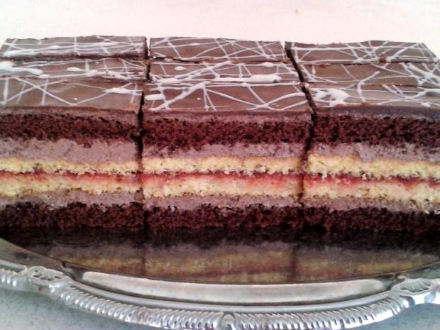 Pralinkové rezy, Recepty na zákusky, melisa