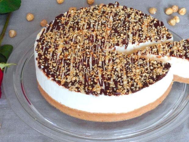 Nanuková torta s lieskovými orieškami, Recepty na nepečené zákusky, LiViera