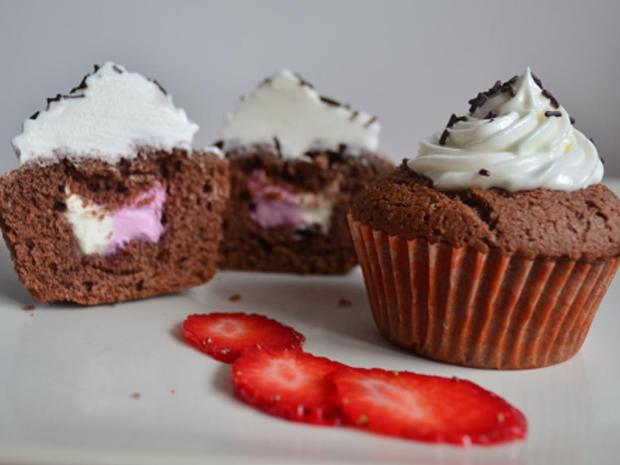Cupcakes s Marshmallow, Recepty na muffiny, verika92