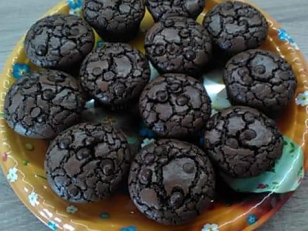 Brownie muffiny , Recepty na muffiny, Zuzanka 311