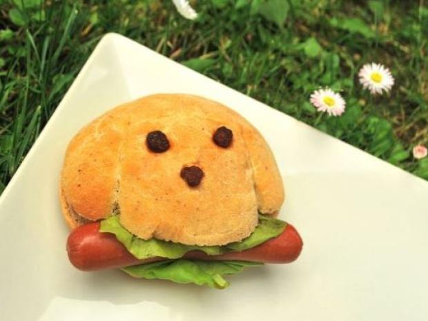 Domáci hot-dog v tvare psíka, Recepty na slané pečivo a koláče, verika92
