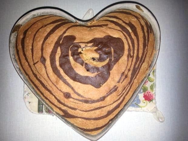 Mramorovaná kokosová torta, Recepty na torty, Dianita