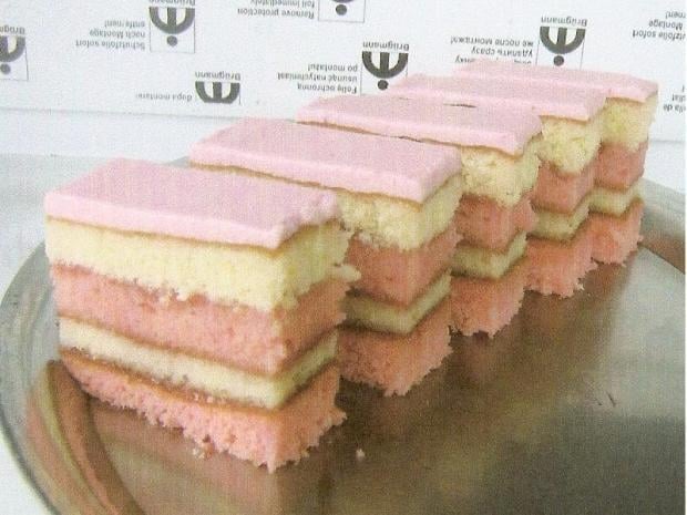 Punčové rezy, Recepty na zákusky, veva