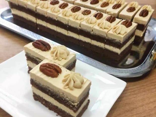 Kávové rezy, Recepty na zákusky, katarinalucanova
