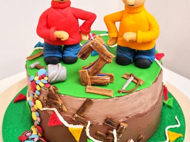 Medová torta Pat a Mat, Recepty na torty, Radosť_piecť_radosť_jesť